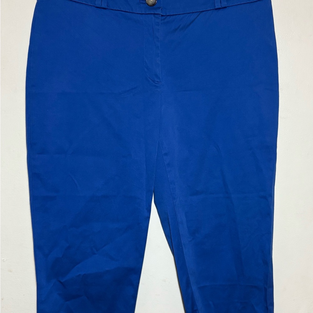 LOFT Vibrant Blue Ankle Pants